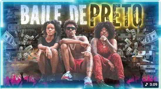 Baile de Preto - Giullia, KongMc Feat. A Dama (Prod.Fella Brown) Beat. Renkai